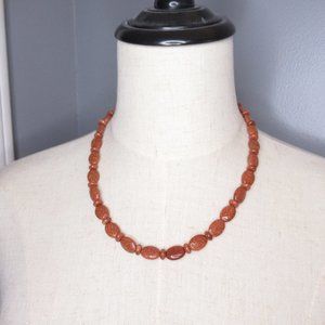 Goldstone Necklace